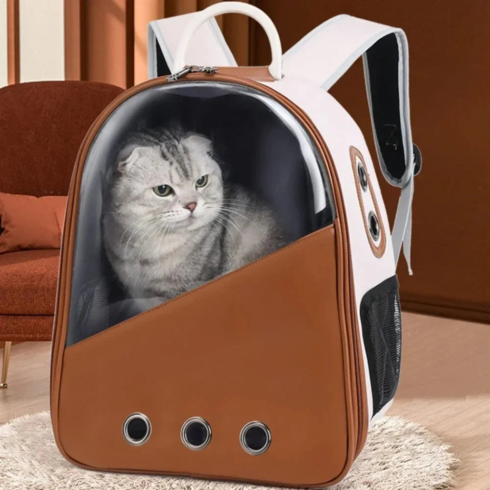 Astronaut Pet Carrier Backpack Whisker woofs